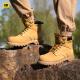 Cat Carter Big Big Yellow Boots Boots Martin Boots Hombres de acero para hombres Cabezal de acero contra la colisión P89162O1BDC25 Amarillo 40