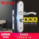 
Yuema stainless steel wooden door lock double tongue silent hand lock indoor bedroom wooden door lock simple room door lock hole distance 110185MM lock body 13559 tongue 3550mm universal type with key