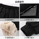 Pull back casual pants men's quilted thickened warm pants men's autumn and winter cold-proof casual comfortable versatile trousers men's pants