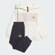 Adidas Adidas Детская одежда детская спорт с двумя частями с капюшоном с длинным рукавом набор JF3882 JF3882 92