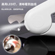 Cute pet cat and dog nail scissors pet nail clipper with light illuminating blood line anti-splash with file LED white