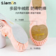 s.lemon dance shoes for girls children's ballet shoes next day soft sole elastic cloth gymnastics shoes body training shoes ballet shoes red 29 (17 cm foot length)