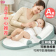 9i9 baby anti-vomiting slope cushion pillow newborn baby breastfeeding pillow auxiliary feeding pillow light oxygen green 0-36 months