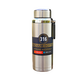 Pgy Japón Calidad importada 316 Copa de termo de acero inoxidable para hombres y mujeres Copa de té de negocio al aire libre Gran capacidad Aprendizaje de hervidor 1050ml Color natural Grado 316 Acero inoxidable + cepillo de taza