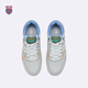 Kswiss [Gleicher Stil in der Show] Freizeitschuhe für Männer und Frauen Frühlingspaar lässig Fashion Slam Schuhe 9275-US 148 Wimbledon Weiß/Liebhaber Green/College Blue 38