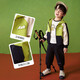 ASK JUNIOR children's boys' sports suit autumn sports children's hooded jacket jacket + pants two-piece set green 110
