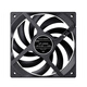 
Zero Degree Shijia UT12015 thin chassis fan 12cm PWM intelligent temperature control computer desktop 12cm heat dissipation fan 120mm small four-pin connector Thickness 15mm UT12015 black (thickness 15mm)