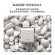 上谷（SAMCOOS）小方盒剃须刀往复式五刀头电动便携款迷你胡须刀520生日礼物男士刮胡刀送男友老公 S15-白色礼盒装