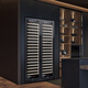 Vinocave red wine cabinet constant temperature wine cabinet moisturizing large capacity double-door embedded home living room white wine grape glass cold storage ultra-thin model can be customized JC-900H full shelf - 600L