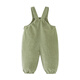 Mini Bala Warm Loose Pants for Boys and Girls Autumn Soft Corduroy Baby Overalls Trousers