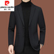 Pier Cardin Casual Suit Men 2025 Nouveau costume pour hommes Single d'âge moyen printemps et manteau d'automne Slim Dad Top 大类 ZJ9889 190 / 3XL