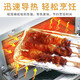 Rice Banger tin foil rolls for barbecue use thickened aluminum foil oven roasted wings roasted sweet potato flower armor vermicelli paper baking household tin foil paper about 20 meters thick and durable