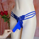 Sexy Herrenanzug, sexy Unterwäsche, Spitzen-Tanga, transparente Stickerei, großer Kerl, sexy Liebe, Seide, verführen Pseudo-Mädchen, niedrige Taille, Paar Sex, anregende und neckende Kleidung, Smong schwul, meihong (80-135jin [Jin gleich 0,5 kg]) Waffentrennung, die Mund-Mund-Mund-Mund-Mund-Mund-Mund-Mund-Mund