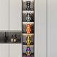 Jizhao Internet celebrity violent bear high-end suit decoration living room entrance TV cabinet wine cabinet display cabinet light luxury home decoration 28cm Care Bear six-piece set No Specifications