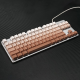 
Logitech K835 mechanical keyboard wired gaming e-sports keyboard 84 key computer office keyboard personalized pbt keycaps give gifts to boys girlfriends K835 crimson keycap [gradient version] red axis