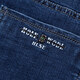 Voiture classique (Laoyche) Summer Thin Men's Men's Men's Men's Straight Loose Casual Pantals Men's Pantal's Pantalon d'âge moyen et jeune pantalon élastique à la taille du moyen-élevé IG3891 Zhonglan 36