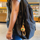 Miletang Kapibala toy car keychain capybara glue keychain ring