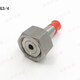 Adaptateur de cylindre personnalisé XMSJ W21.8 CGA180 SORTIE 1/4 FIGHT EXTÉRIE