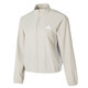 Adidas Jacke für Frauen 2025 Herbst Outdoor Fitness Training Mode gewebte Standkragen Jacke Freizeit komfortable Sportbekleidung JE6173/Light Khaki M.