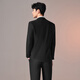 Heilan House Suit Men's 24 Spring and Autumn New Gentleman Business Wedding Suit HTXAD3W017A Black 17 (suit + trousers) 180/100B 50B recommended 152~170Jin Jin equals 0.5 kg