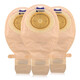 Kangle Baoshengshu one-piece open ostomy pocket 15541/15570 Stool stool bag can cut holes Kanglebao [1 box/10 pieces] flesh-color one-piece ostomy pocket 15251)
