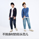 Barlabara children's dress boys long pants children's pants 2025 spring shift jeans fashion versatile trend 209125108102