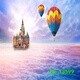 
CLCEY Internet celebrity live background cloth 3D three-dimensional landscape painting movable high-definition live room outdoor interior background wall ZP-13556 2.5 meters wide - 2.5 meters high (hook type)