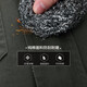 Xijing Algodón puro Algodón engrosado de soldadura eléctrica Anti-salding Ropa de trabajo Juego para hombres y mujeres Primavera y otoño Ropa de camuflaje de camuflaje resistente al desgaste Ropa de protección de mano de obra Pure Algodón puro Verde Militares 681 Set [Top + Pantalones] 175/XL (130-140Jin [Jin Equals 0.5 kg])