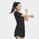 阿迪达斯 （adidas）短袖女装夏季运动跑步训练健身透气快干舒适时尚休闲圆领T恤 JF1477 L