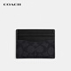 
CoaCH (COACH) Men's Luxury Black Coin Wallet Card Bag CW366MI5 [Brand Authorization] Gift for Boyfriend
