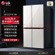 Refrigerador LGLG Conversión de frecuencia sin aire refrigerada por aire Controlación sin aire ultra delgada 655 litros Gran capacidad Hogar S652GTW16B Crema Blanca
