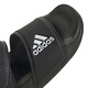 Adidas children's shoes open toe children's sandals summer style boys and girls Velcro soft bottom small and big children's beach shoes GW0344 GW0344 black size 39/6uk/foot length 24cm