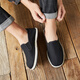 3520 tienda oficial de tela insignia zapatos de tela de tela para hombres viejos beijing de desgaste resistente en espesas zapatos de chapa de chapa elasticized vieja zapatos de liberación originales x tamaño negro 41