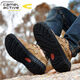 Zapatos de cuero dinámico de camello zapatos de senderismo genuino de cuero genuino no deslizamiento de otoño e invierno al aire libre zapatos de ancianos con la punta de los pies cómodos zapatos de trabajo casuales marrón (capa superior de vaca) 9888 38 zapatos de cuero estándar tamaño