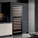VINGARDE wine cabinet constant temperature wine cabinet embedded household dual temperature wine cabinet ice bar compressor air-cooled frost-free bar winery wine beverage constant temperature moisturizing refrigerator CH-165 single door double temperature - full glass door 154 bottles 1.67 meters 408L