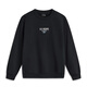 Li Ning plush sweatshirt Xiao Zhan same style for men and women's new winter round neck thickened warm pullover AWDU679 -3 black XL