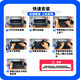 埃特适用映美FP570K色带架FP-570KII JMR118 DP550 fp-830k FP730K FP-570K Pro打单1号针式打印机框芯 【色带芯】5支装［需安装］［黑色］
