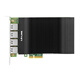 LR-LINK Lianrui 2.5G network card PCIe four-port 2.5G Ethernet network adapter (based on Intel I226 main control) data transmission network card (full-high four-port 2.5G network card) LRES1056PT