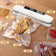 Jia helper vacuum sealing machine household fully automatic food packaging plastic sealing packaging machine bacon sausage vacuum compression artifact