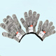 Kun Sui Children's Anti-Cut Gloves Level 5 Woodworking Ship Kindergarten Elementary School DIY Safety Anti-Cut injury glove gardening [5-8 years old] Children's anti-cut gloves (1 double)