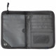 
Passport bag RFID anti-theft and anti-scanning overseas travel document bag men and women air tickets inclusions visa storage bag business card bag water splash travel supplies black
