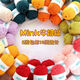 
4-strand milk cotton hand-woven yarn DIY material wrap yarn ball wholesale yarn ball 04# light purple-sold 12358