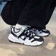 Nike (Nike) Chaussures féminines 2025 Nouvelle technologie d'été Hera Retro Sports Dad Chaussures Casual Shoes Running Shoes Dr9761-101 Black and White 37.5