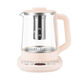 Wanlida health kettle multifunctional office decoction kettle fully automatic glass electric kettle steaming herbal tea set large capacity apricot thickened glass intelligent constant temperature 2L