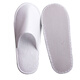 Jebis disposable slippers with toe caps, 20 pairs, men and women travel home hotel non-slip linen cotton slippers