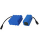山头林村打窝船电池7.4v锂电池大容量电池组遥控船电池 7.4V-9600mah（单