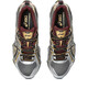 亚瑟士（asics）GEL-QUANTUM KINETIC 复古减震耐磨男士运动休闲鞋跑步鞋 碳灰/金1203A270-021 41.5 标准41.5/US8