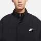 耐克（NIKE）男装新款SB滑板运动服摇粒绒保暖休闲翻领夹克外套 DQ4885-010 M