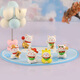 
Yujia Liangpin Mini Zhaocao Office Desktop Small Ornaments for Girls, Children's Day Practical Gifts 6 Packs
