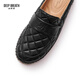 Deep Atem Tief Atem Frauenschuhe Freizeitpreis vielseitiger Müller Slipper Fischerschuhe Frauen AX11154 Schwarz 37